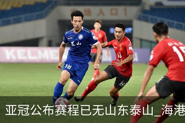 亚冠公布赛程已无山东泰山 海港若递补将赴泰国